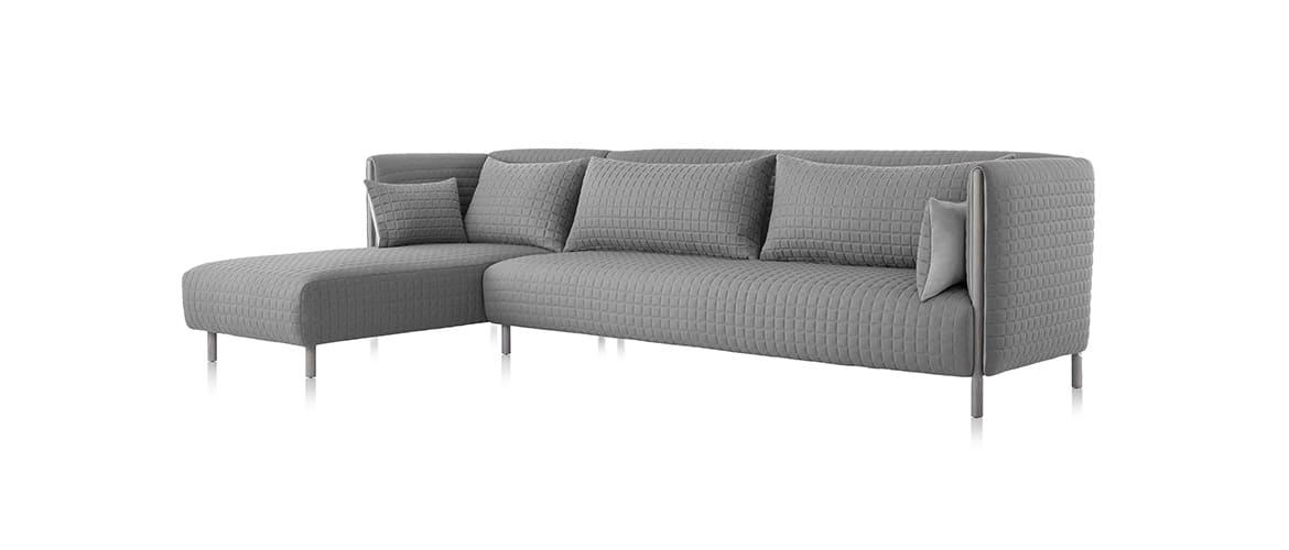 Canapé-grise-design-herman-miller