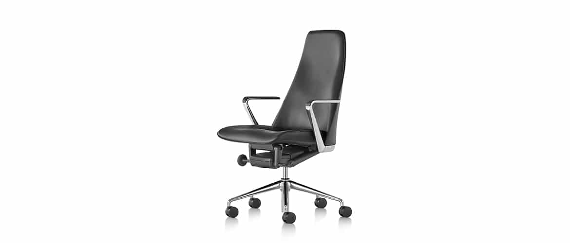 Chaise-bureau-en-cuire-noir-herman-miller1